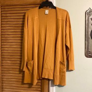 Mustard Yellow Cardigan